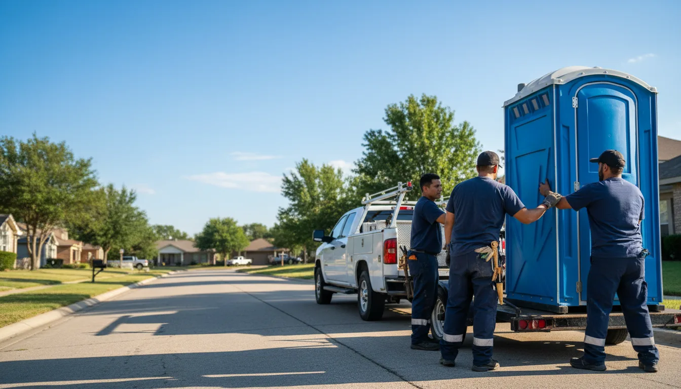 Portable Toilet Rental in Fortville, IN near me